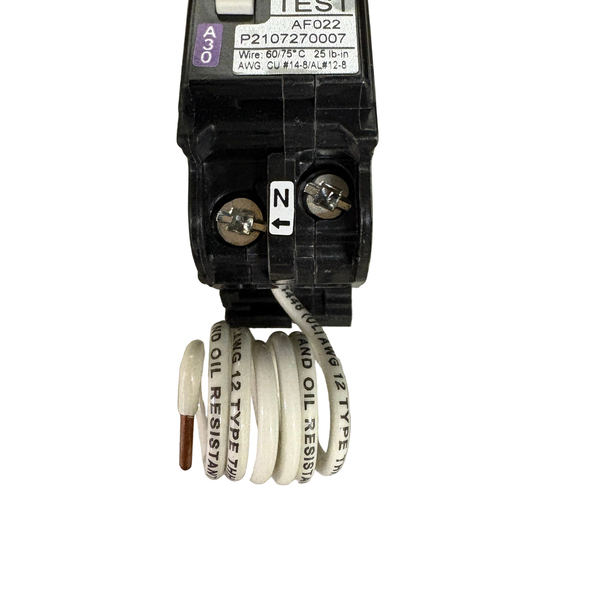 Siemens BF120A 20A 1P 120V GFCI Pigtail Neutral - NEW - Circuit Breaker