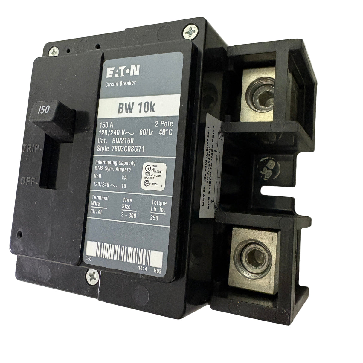 Eaton - BW2150 - NEW - Circuit Breaker