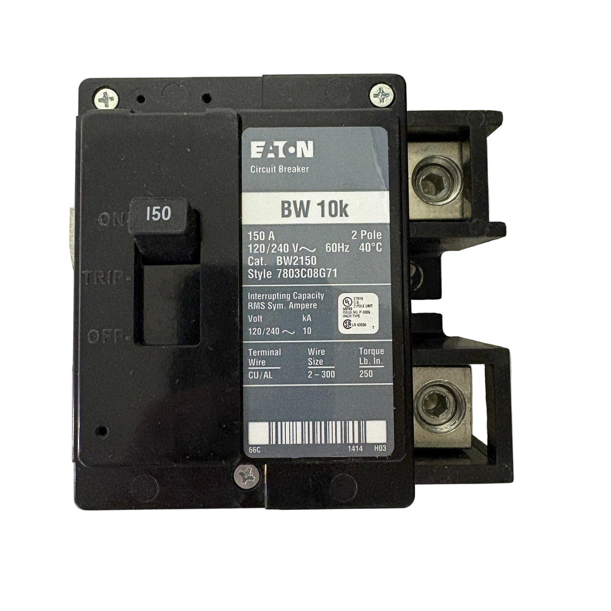 Eaton - BW2150 - NEW - Circuit Breaker