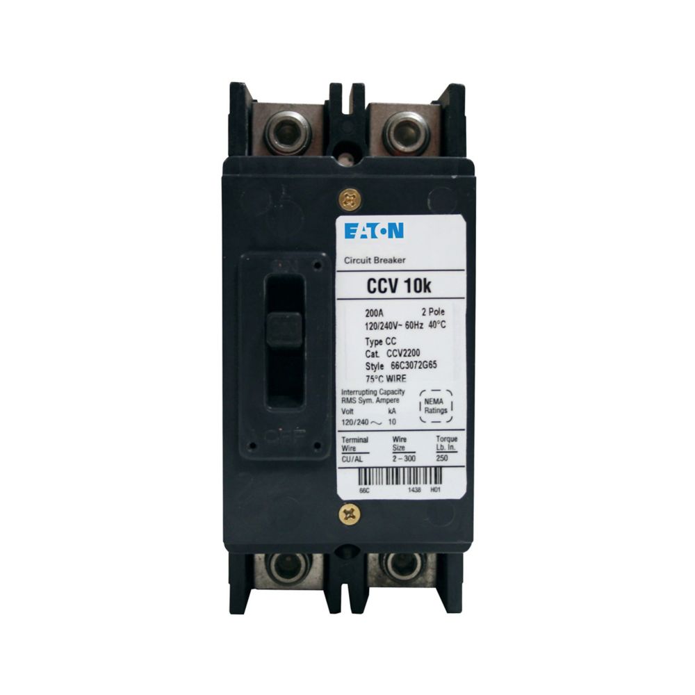 Eaton / Cutler-Hammer - CCV2175 - NEW - Circuit Breaker