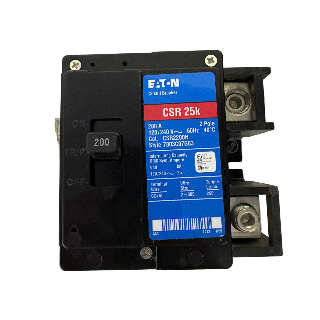 Eaton / Cutler Hammer CSR2200N - NEW - Circuit Breaker