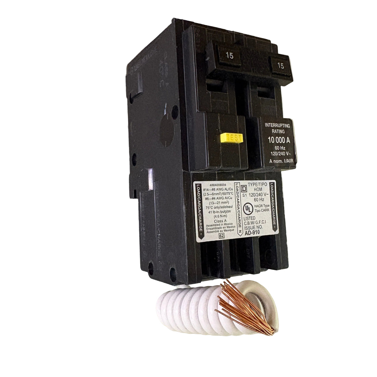 Square D - HOM215GFI / HOM215GFIC - NEW - Circuit Breaker