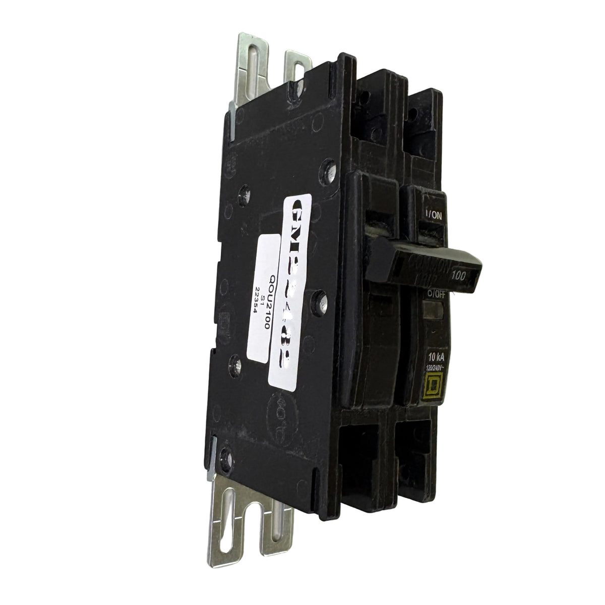 Square D QOU2100 2-Pole 100 Amp QOU Plug-In Circuit Breaker 120/240V - NEW