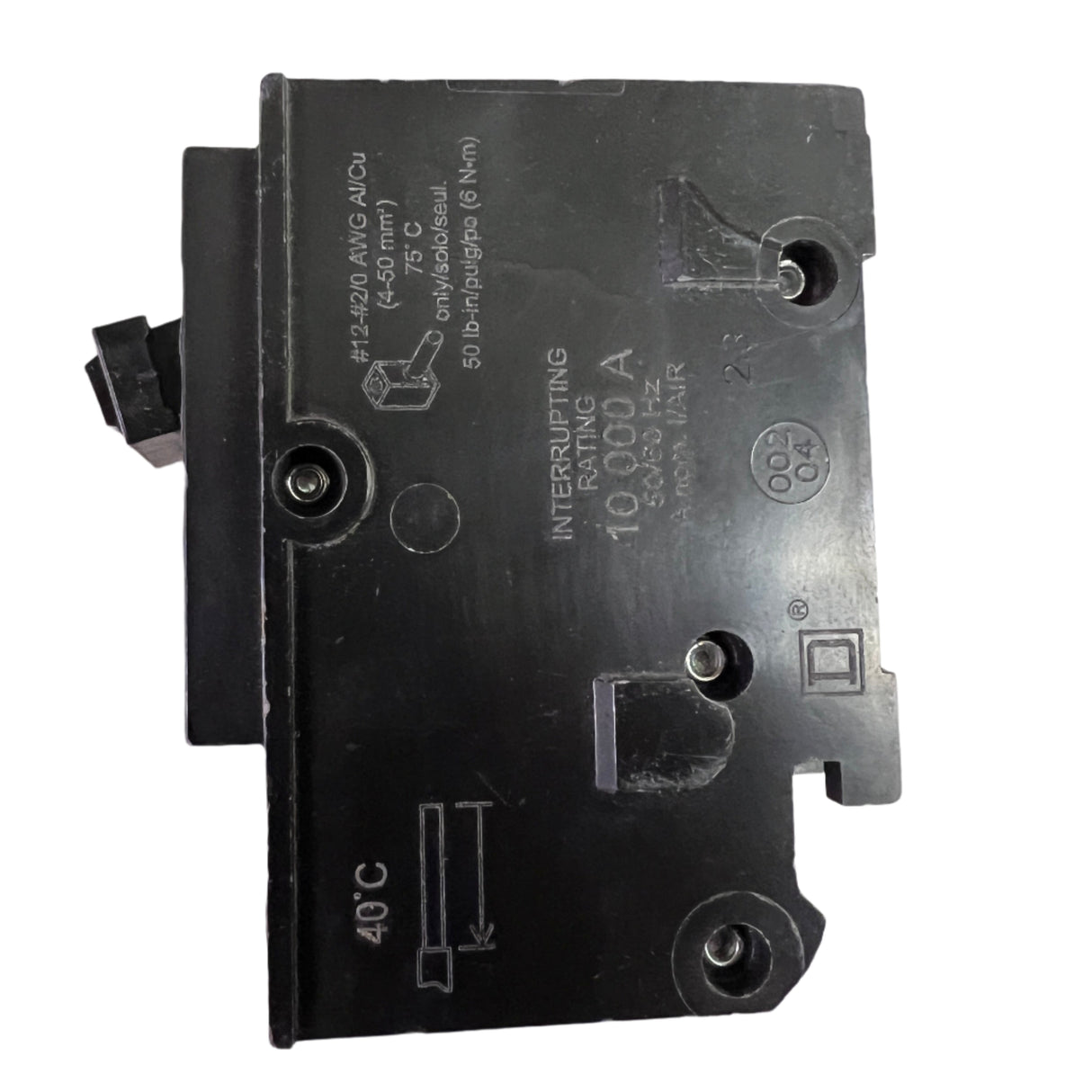 HOM2100 Circuit Breaker Square D 2 pole 100 amp HOMELINE