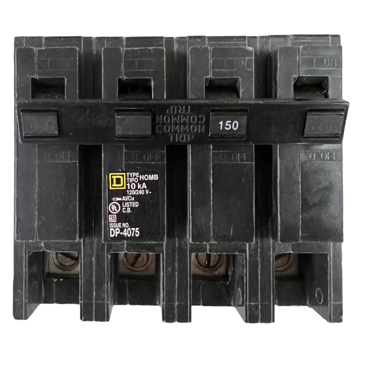 HOM2150 Square D Circuit Breaker HOMELINE 4 pole 150 AMP