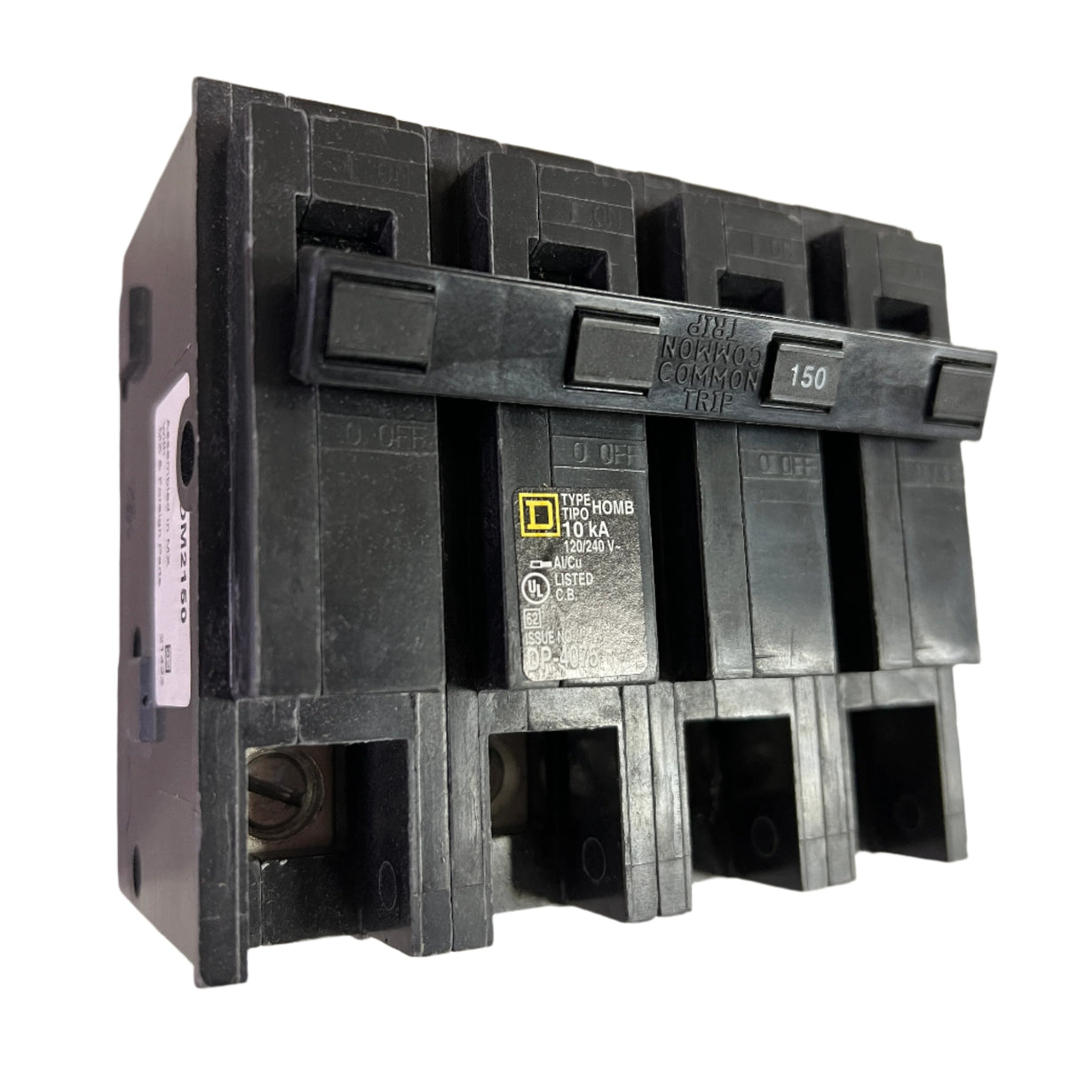 HOM2150 Square D Circuit Breaker HOMELINE 4 pole 150 AMP