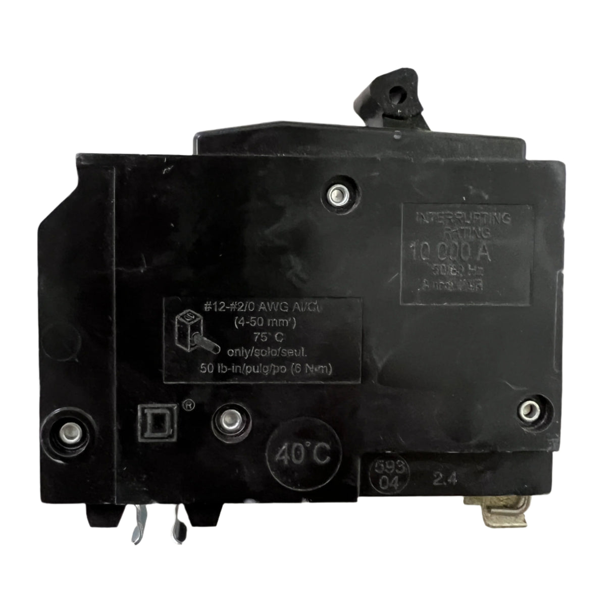 QO290 QO Circuit Breaker Square D 90 amp 2 pole
