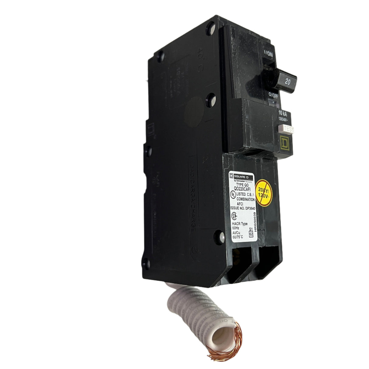 Square D - QO220CAFI - NEW - Circuit Breaker