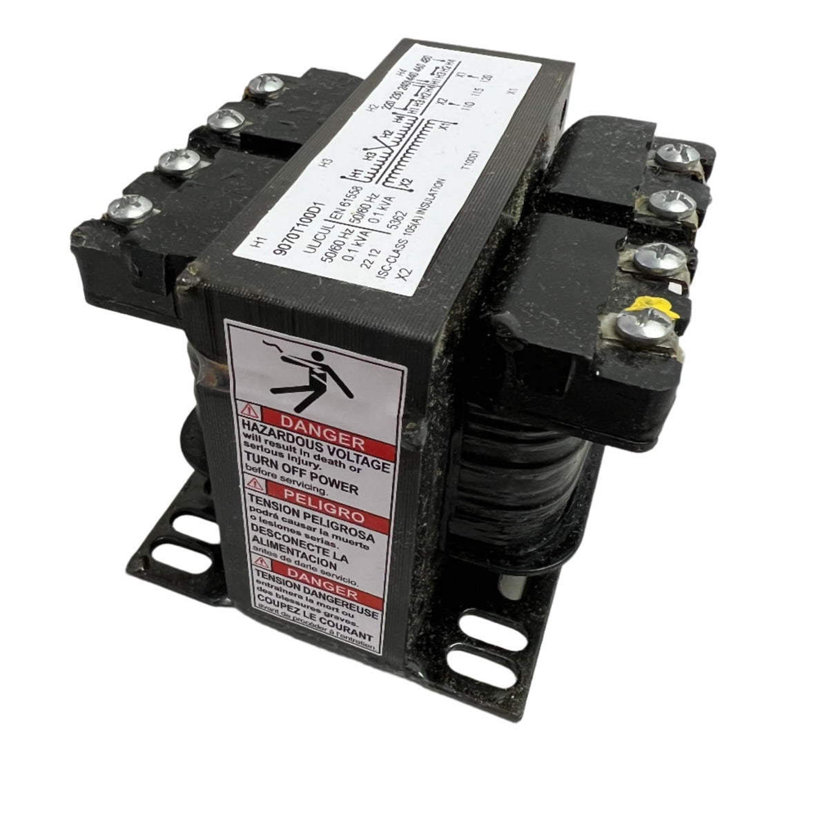 Square D - 9070T100D13 - NEW - Industrial Control Transformer