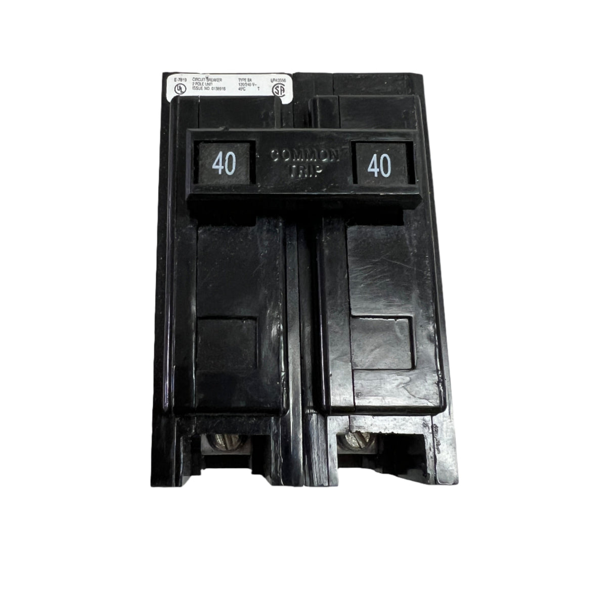 Eaton / Cutler-Hammer - BAB2040 - NEW - Circuit Breaker