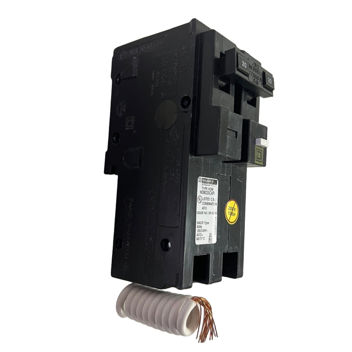 Square D - HOM220CAFI - NEW - Circuit Breaker