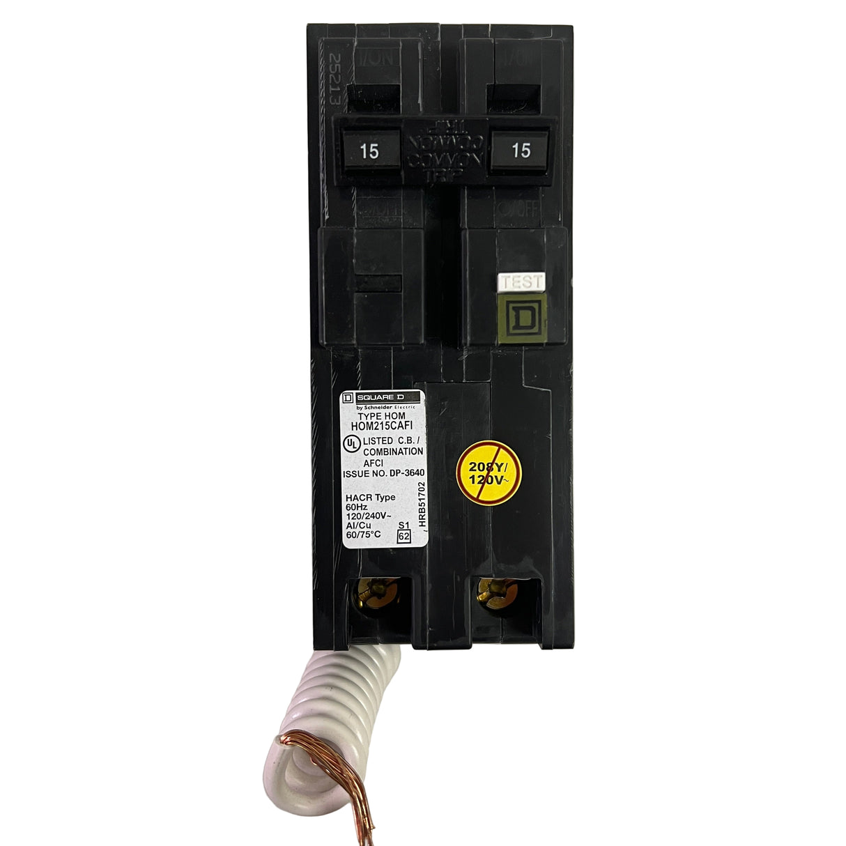 Square D - HOM215CAFI - NEW - Circuit Breaker