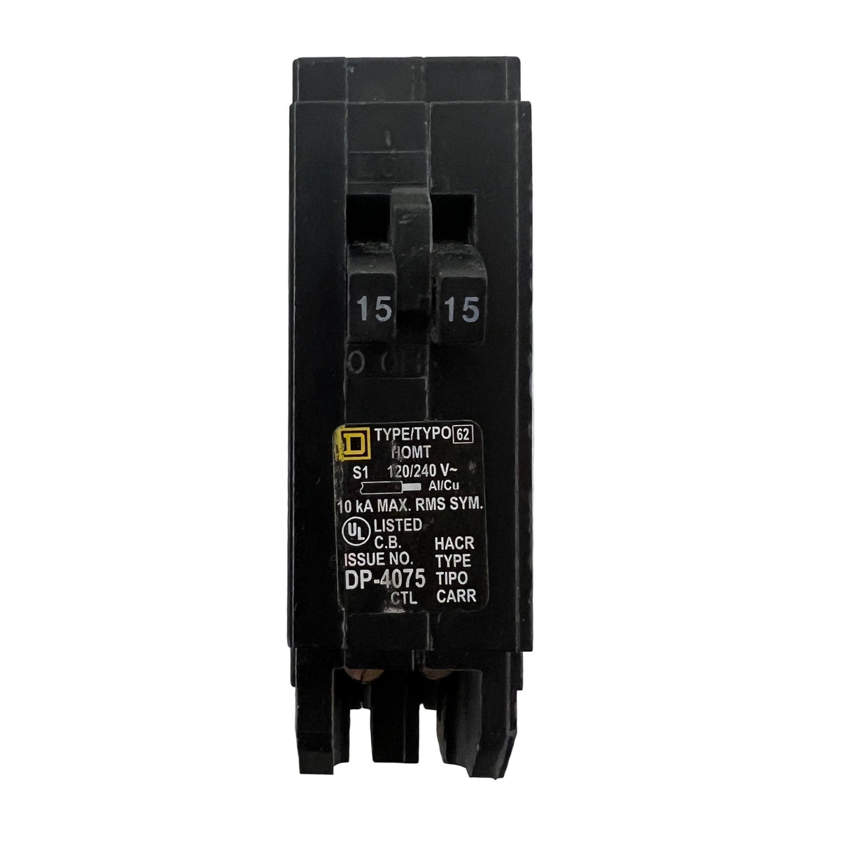 Square D - HOMT1515 - NEW - Tandem Circuit Breaker