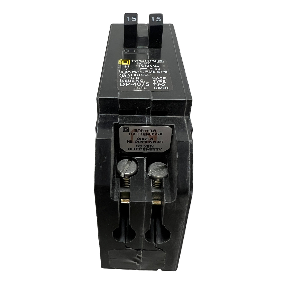 Square D - HOMT1515 - NEW - Tandem Circuit Breaker