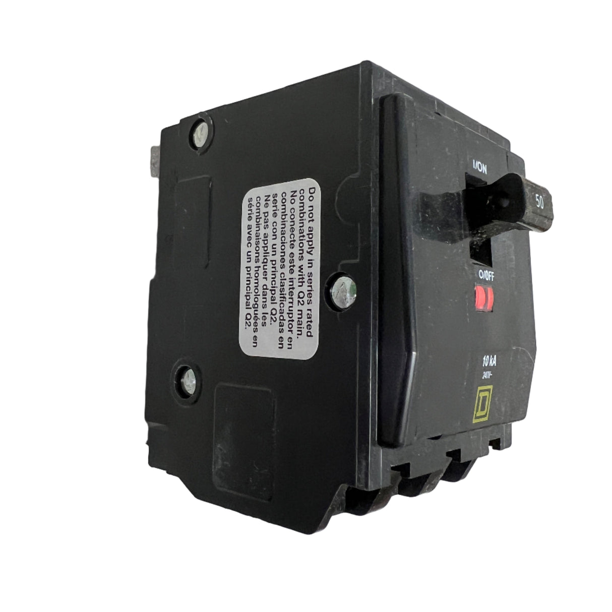 Square D by Schneider Electric - QO350 QO 3 pole 50 amp Plug On 120/240V - NEW Circuit Breaker