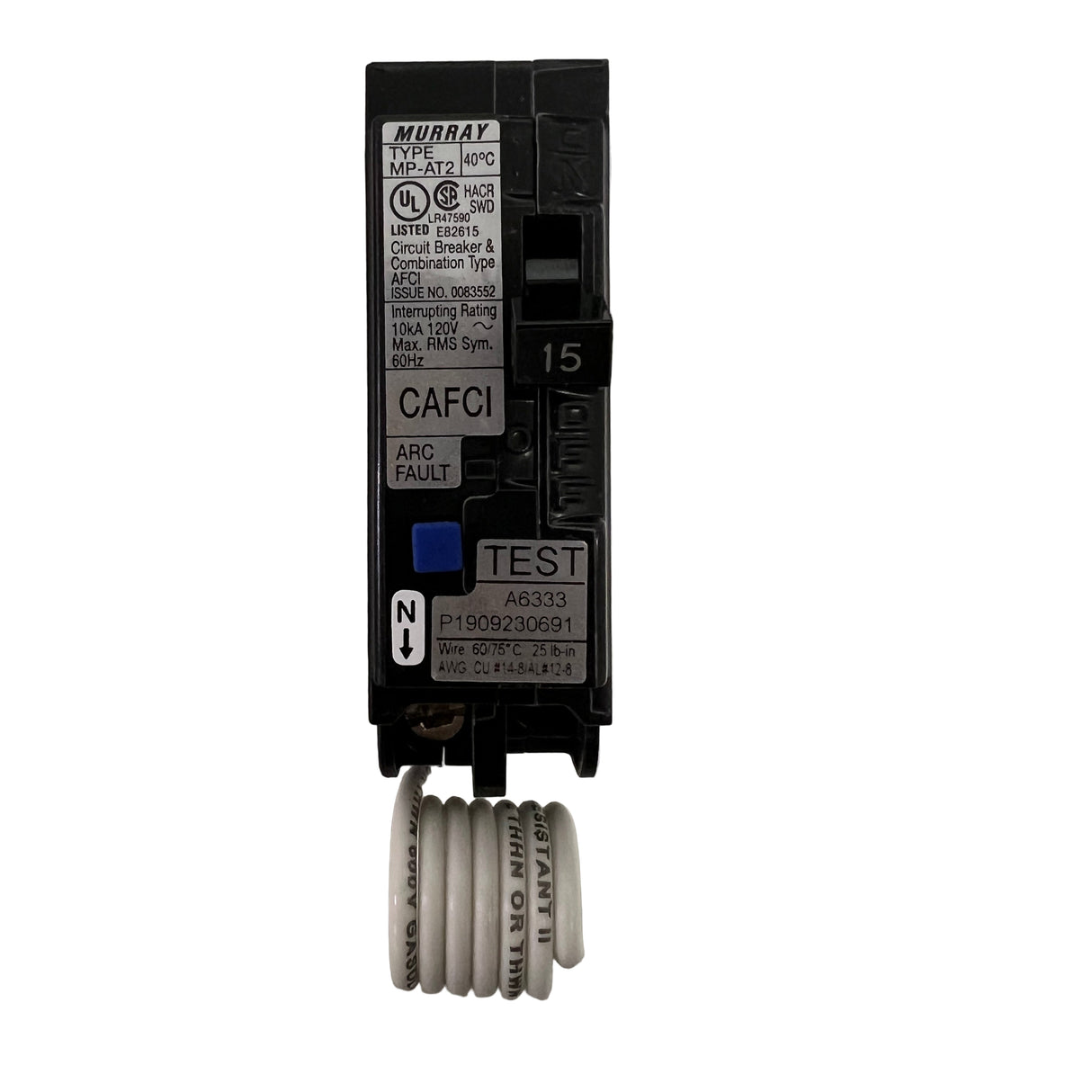 Murray - MPA115AFC - NEW - Arc Fault Circuit Breaker