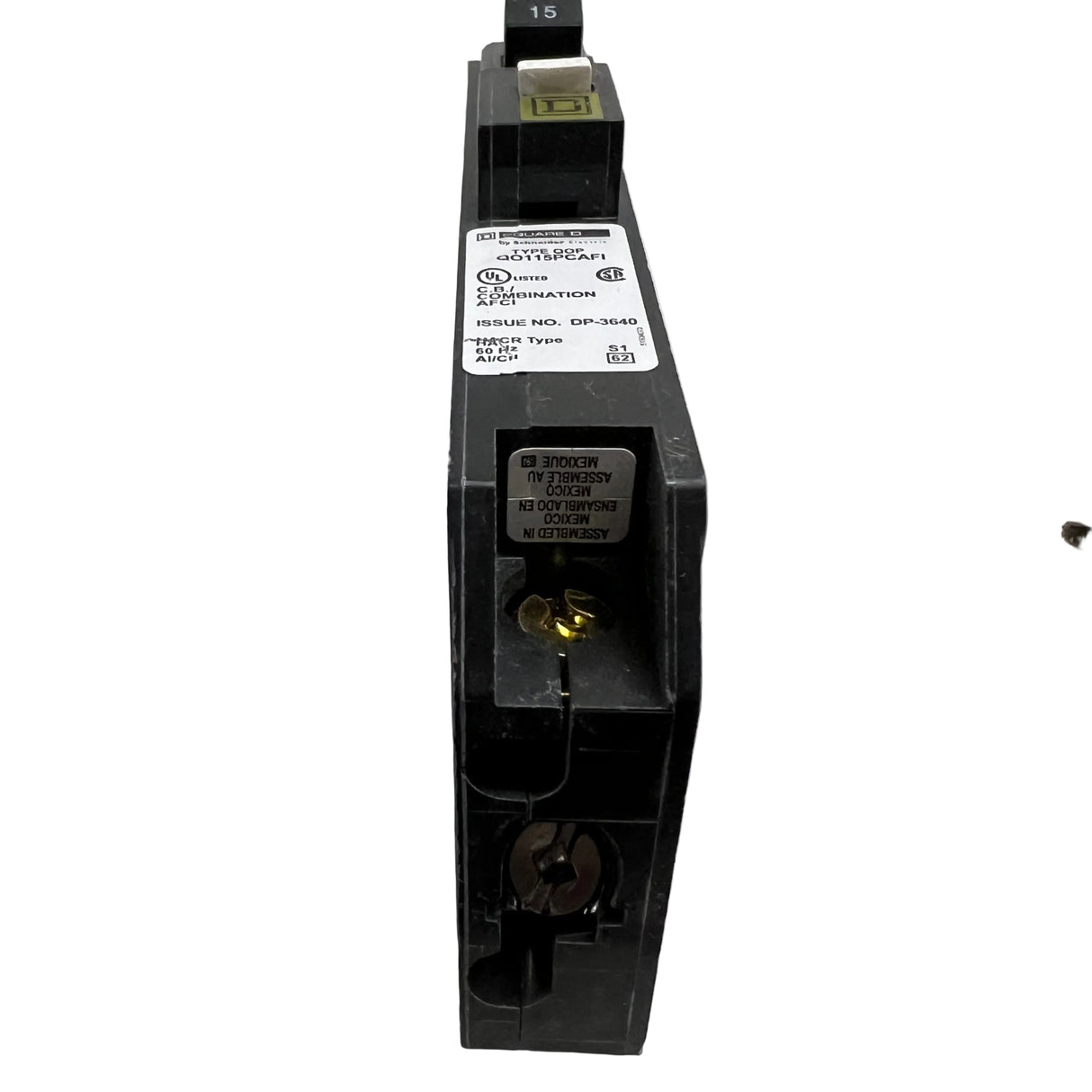 Square D by Schneider Electric - QO115PCAFI, 1 pole 15 amp AFCI plug-in - NEW - Circuit Breaker