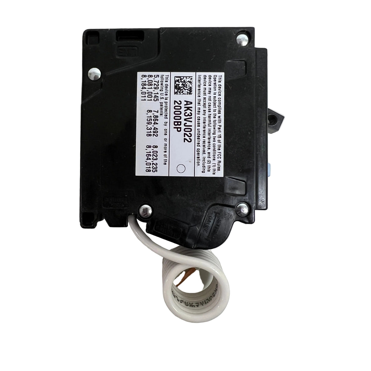 Siemens - Q120DF 1P 20A Plug-in Pigtail Neutral - NEW - Dual Function (AFCI/GFCI) Circuit Breaker