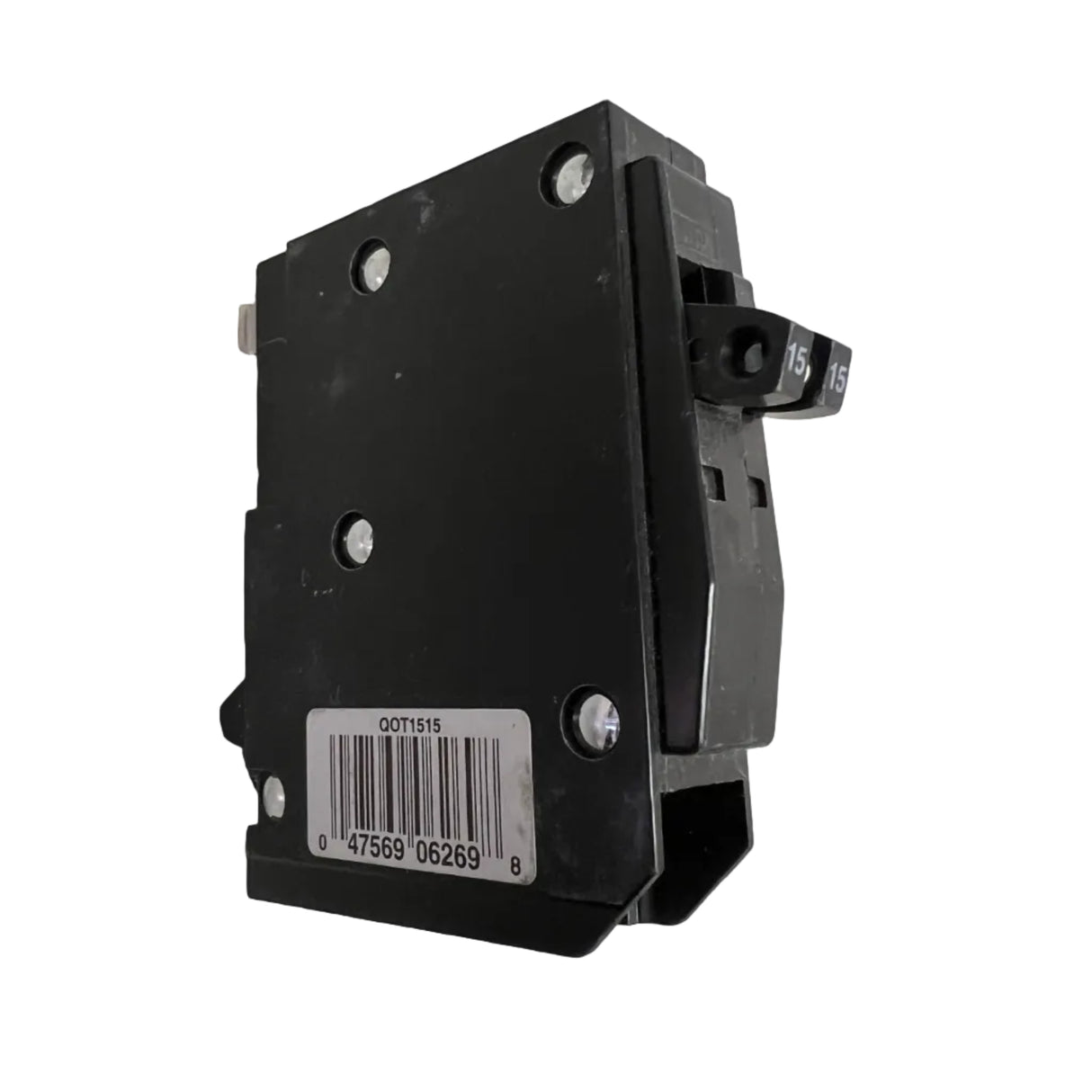 Square D - QOT1515 with CTL rejection hook - NEW - Tandem Circuit Breaker