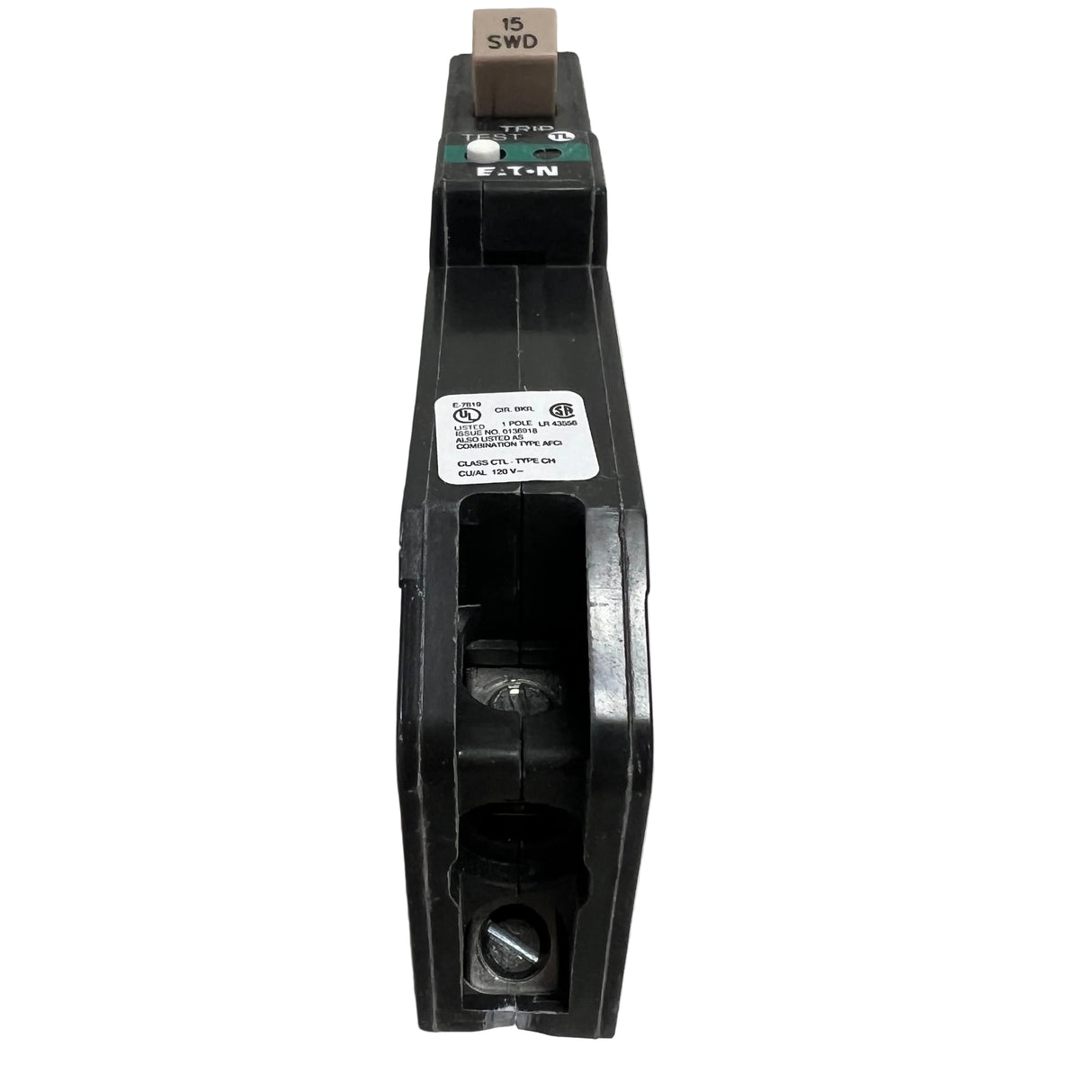 Eaton / Cutler-Hammer - CHFP115AF - 1 Pole 15 Amp Plug-in - NEW - Arc Fault Circuit Breaker
