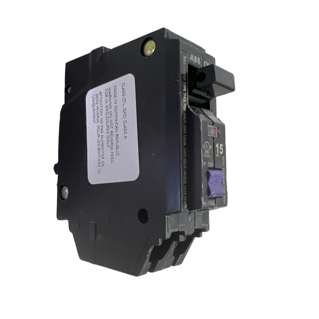General Electric (ABB) - THQL1115PDF 1P 15A Dual Function THQL Frame - NEW - Circuit Breaker