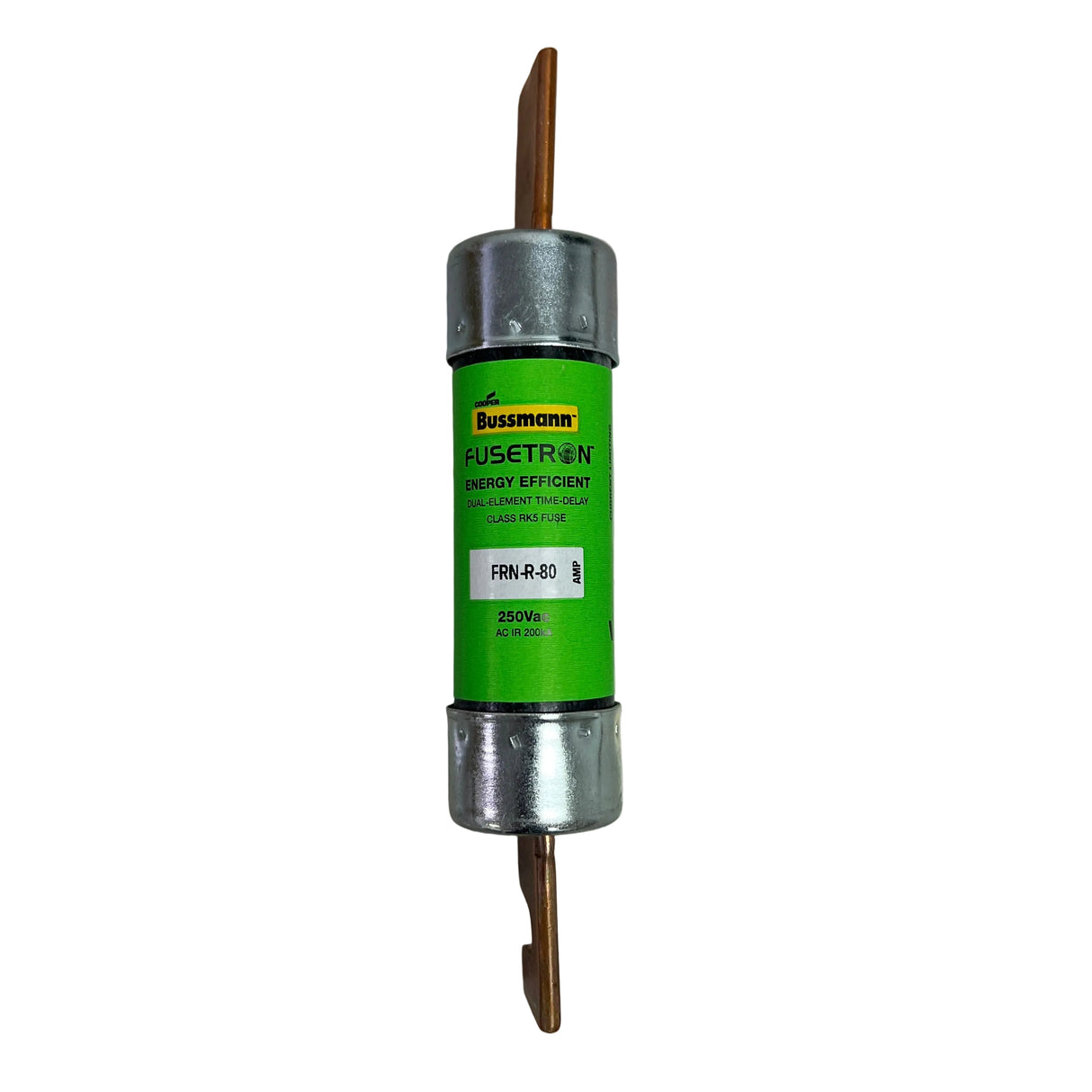 Bussmann FRN-R-80 80 Amp Class RK5 Dual-Element Time-Delay Fuse 250V - NEW