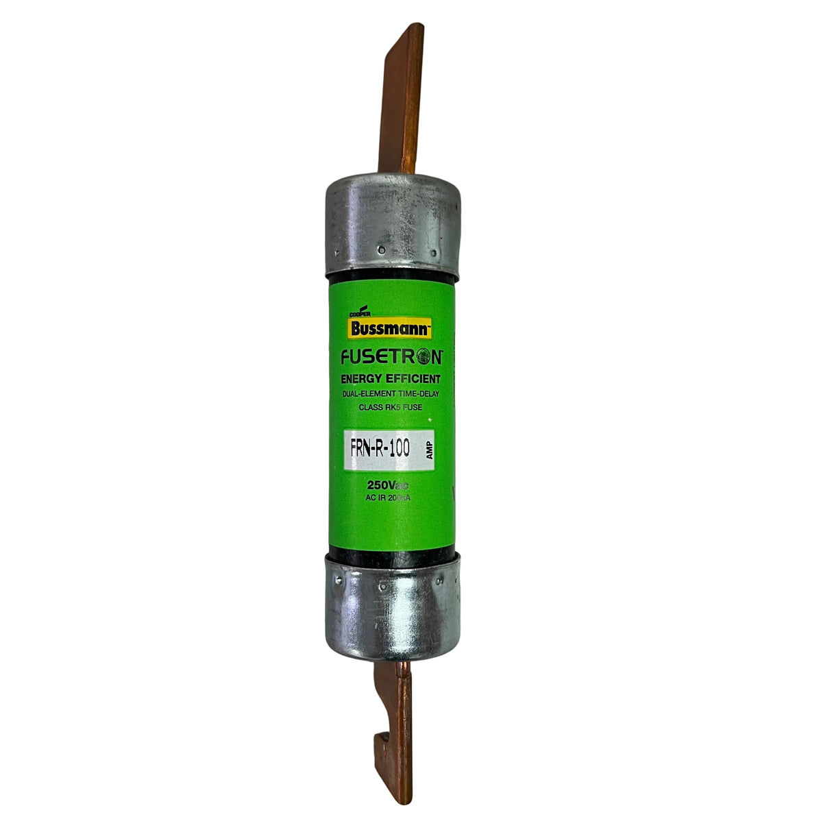 Bussmann FRN-R-100 100 Amp Class RK5 Dual-Element Time-Delay Fuse 250V - NEW