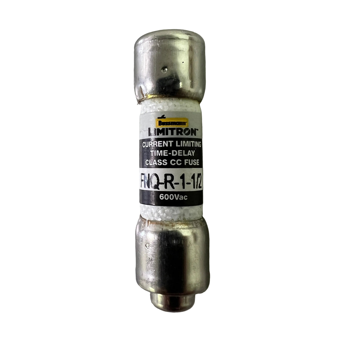 Bussmann FNQ-R-1-1/2 - 1.5 Amp Class CC Time-Delay Fuse 600V - NEW
