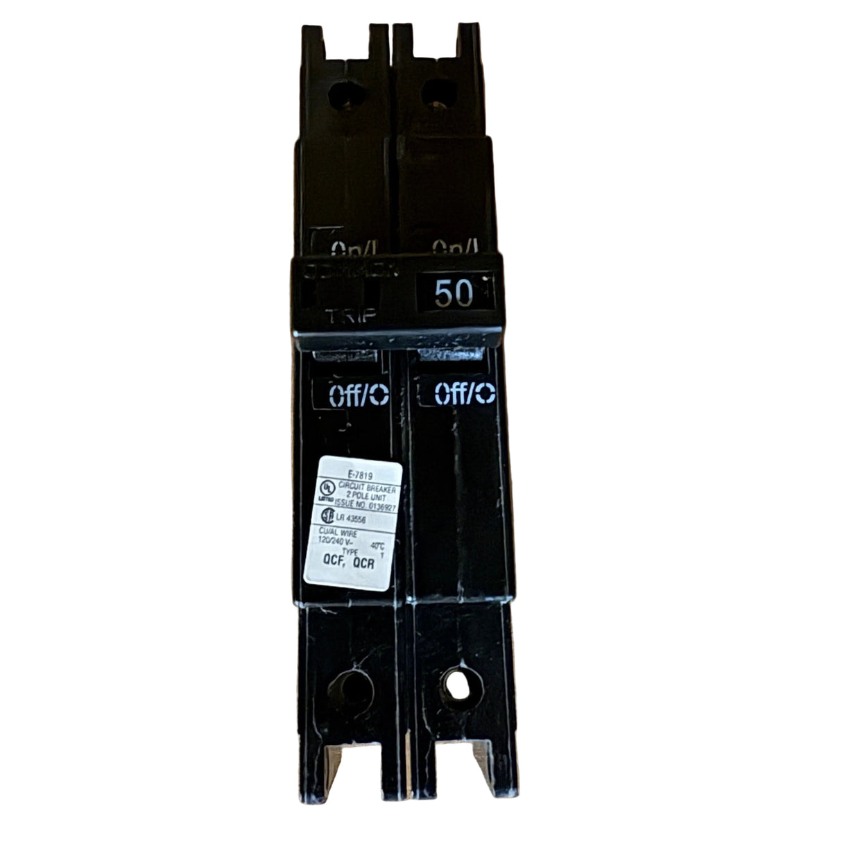 Eaton - QCF2050 50 Amp Double-Pole Breaker - NEW