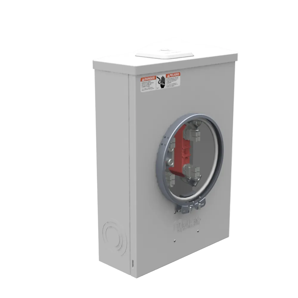 Milbank - U4518-XL-W - Ring Type, 4 Terminal, 200 Ampere OH/UG - NEW - Meter Socket