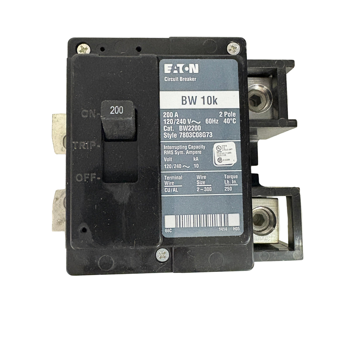 Eaton / Cutler-Hammer - BW2200 - NEW - Circuit Breaker
