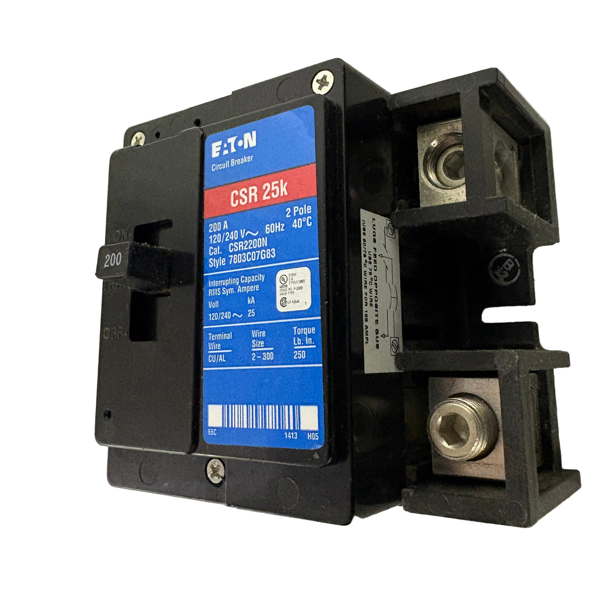Eaton / Cutler Hammer CSR2200N - NEW - Circuit Breaker
