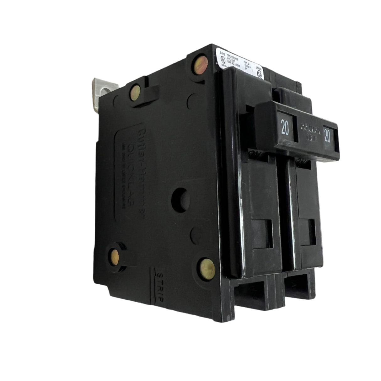 Eaton BAB2020 2-Pole 20 Amp Quicklag Bolt-On Circuit Breaker 120/240V - NEW

