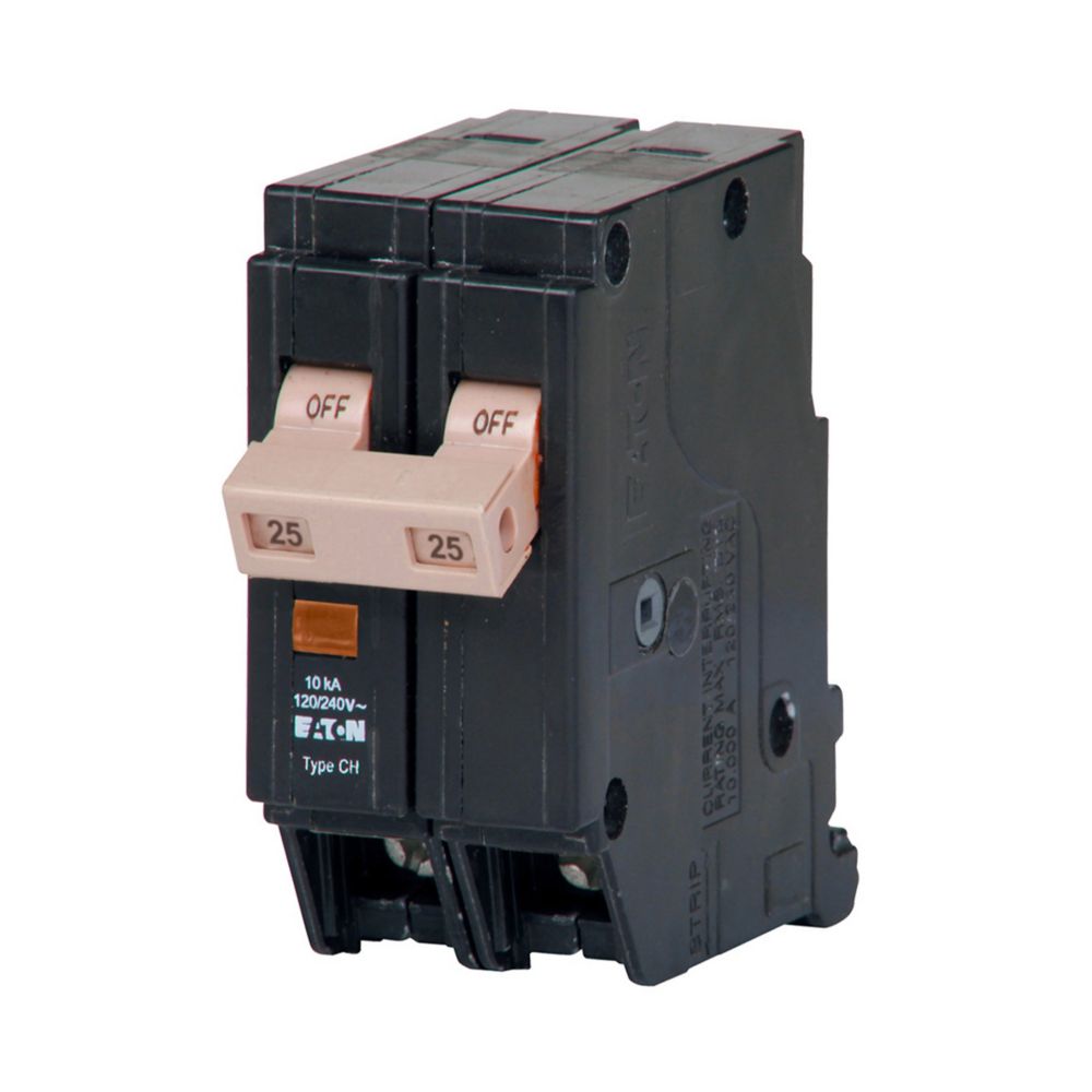 Eaton - CHF225 2 pole 25 amp Plug-in CHF Frame - NEW - Circuit Breaker
