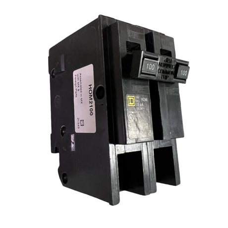 HOM2100 Circuit Breaker Square D 2 pole 100 amp HOMELINE
