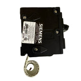Siemens Q23000S01 2-Pole 30A QP-Style Circuit Breaker with 120V AC Shunt Trip - NEW
