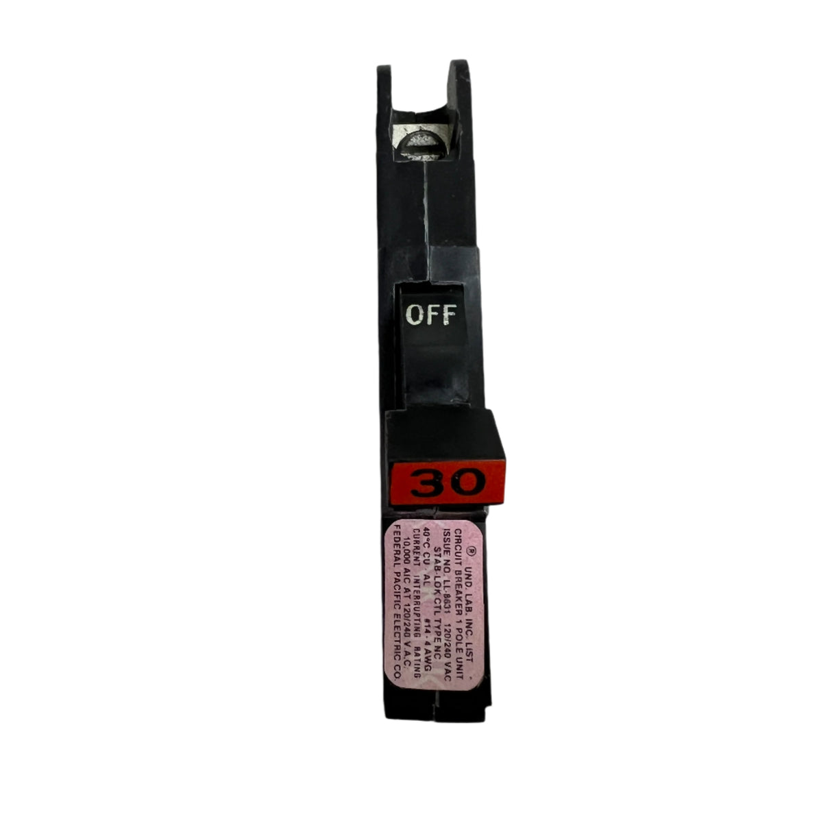Federal Pacific - 030 (NC030, NC130) - NEW - Circuit Breaker
