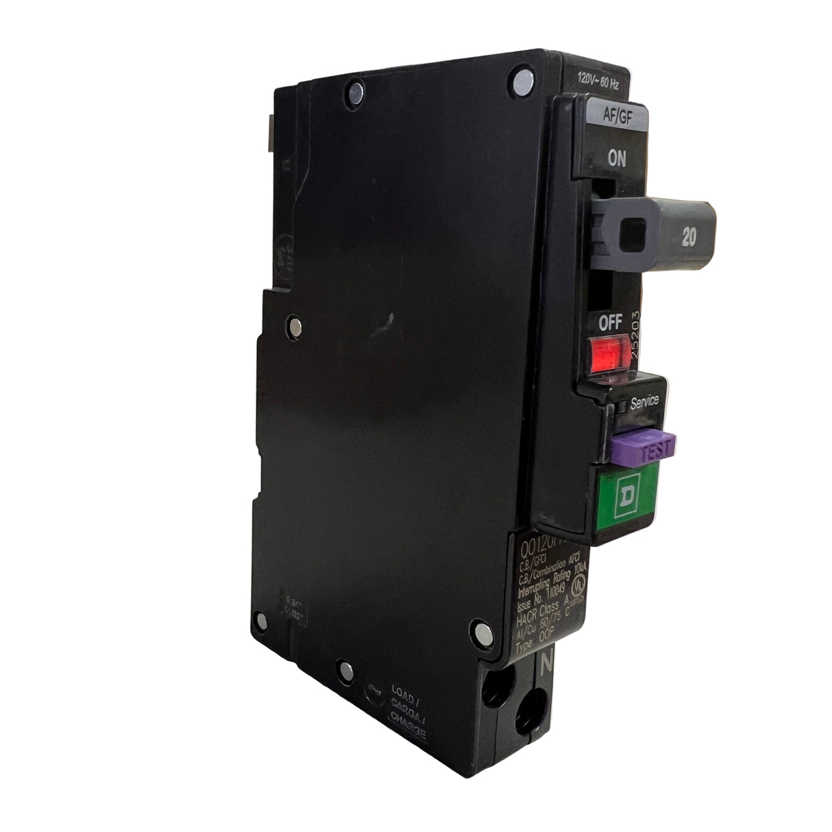 Square D - QO120PAFGF - NEW- Circuit Breaker
