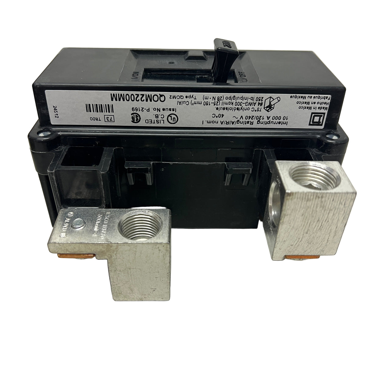 Square D - QOM2200MM - NEW - Circuit Breaker for Metering Devices
