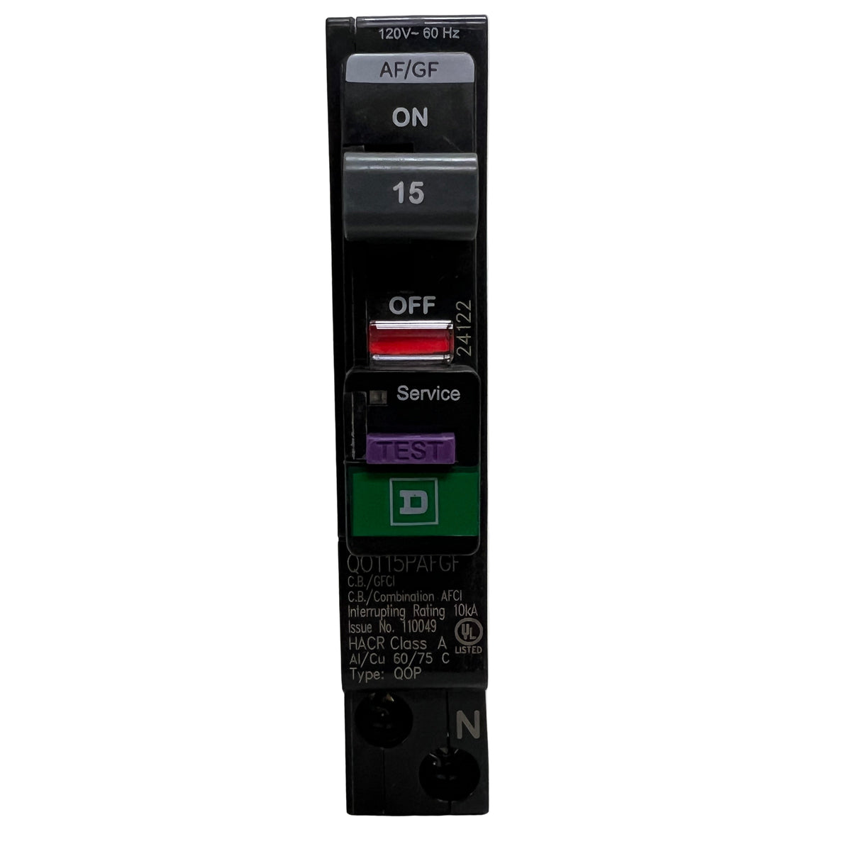 Square D by Schneider Electric - QO115PAFGF - NEW - Circuit Breaker
