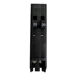 Square D - QO2020 - 2 single poles, 20 amp, Plug-in  - NEW - Tandem Circuit Breaker
