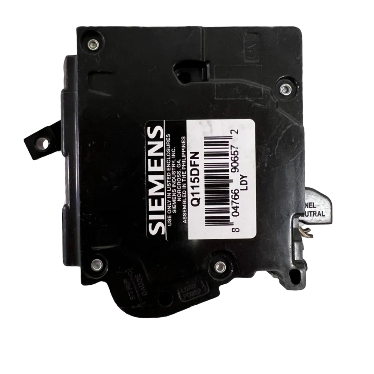 Siemens - Q115DFN 1P 15A Plug-in - NEW - Dual Function (AFCI/GFCI) Circuit Breaker
