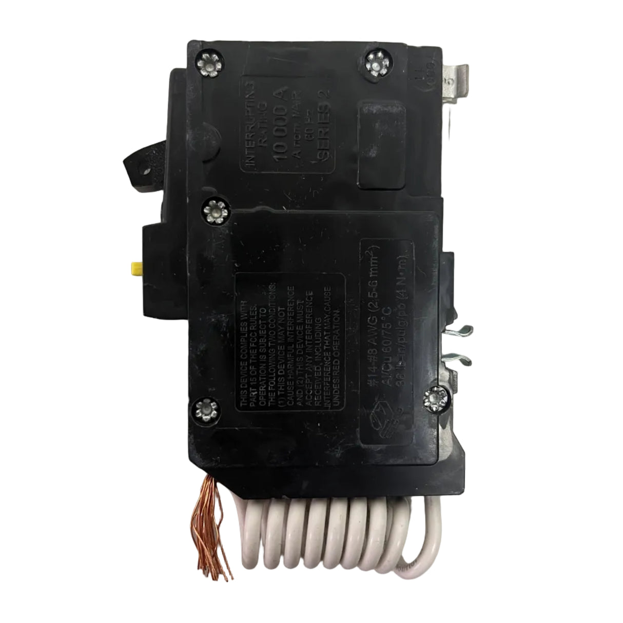 Square D - QO115GFI 1P 15A Plug-in Pigtail GFCI - NEW - Ground Fault Circuit Breaker
