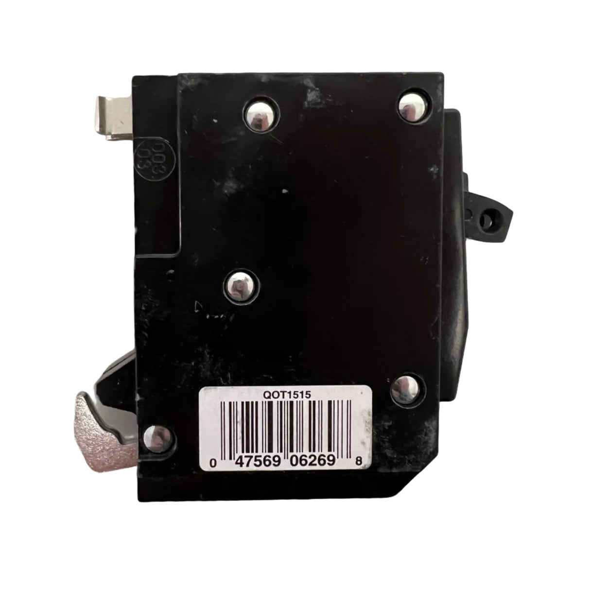 Square D - QOT1515 with CTL rejection hook - NEW - Tandem Circuit Breaker

