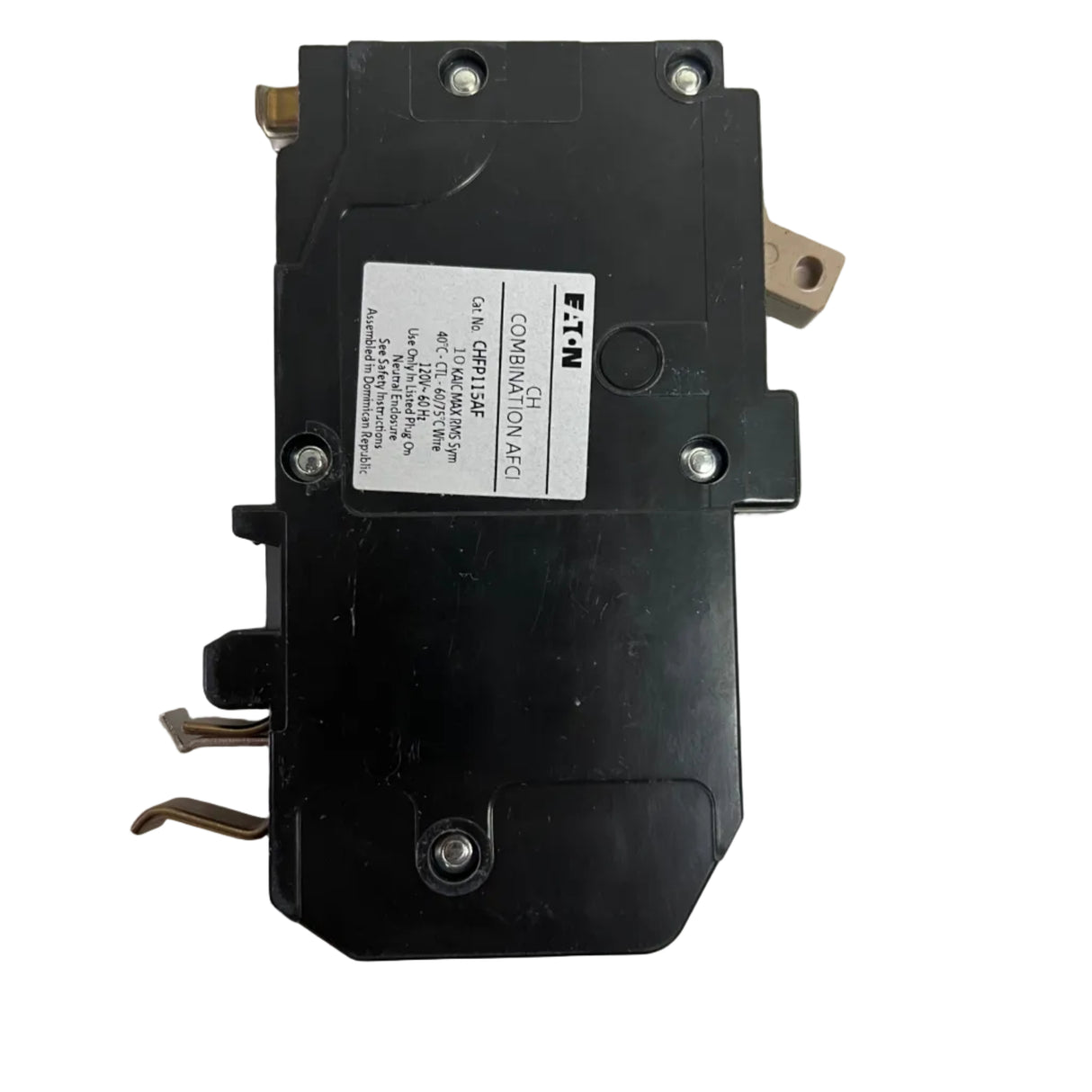 Eaton / Cutler-Hammer - CHFP115AF - 1 Pole 15 Amp Plug-in - NEW - Arc Fault Circuit Breaker
