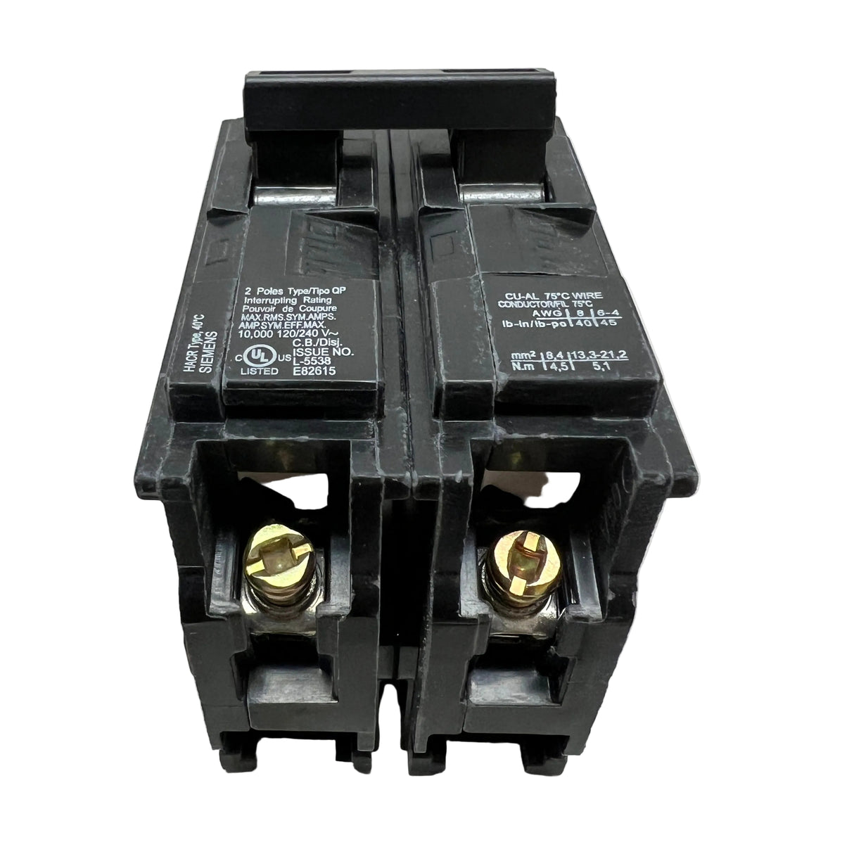 Siemens - Q250 - 2P 50A Standard QP Frame - NEW - Circuit Breaker
