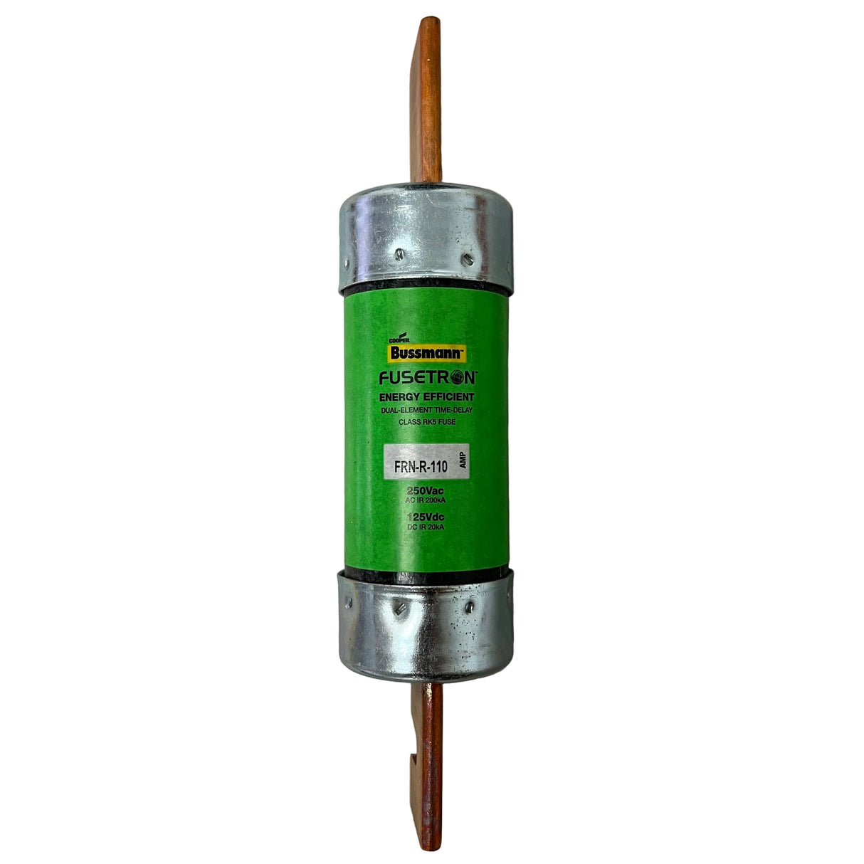 Bussmann FRN-R-110 110 Amp Class RK5 Dual-Element Time-Delay Fuse 250V - NEW
