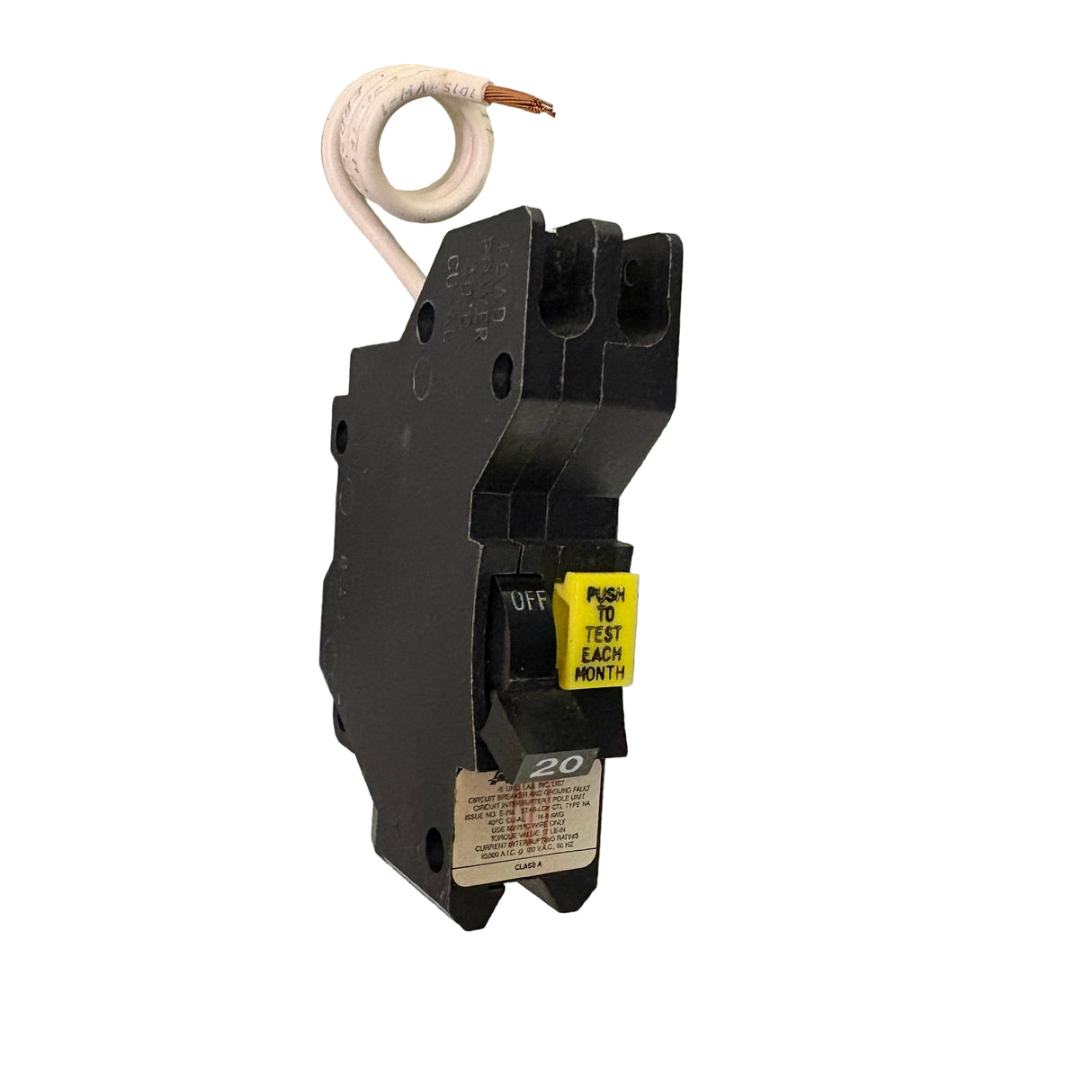 Federal Pacific Electric (FPE) - NAGF20 - NEW - Stab-Lok Ground Fault Circuit Breaker

