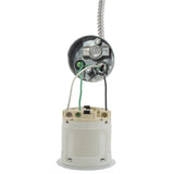 Bryant 20A Kitchen Counter Receptacle Flush Mount Aluminum | RCT200W
